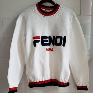 Fendi Mania knit sweater